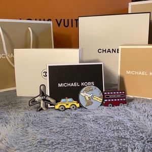Micheal kors accessories stickers jet set go